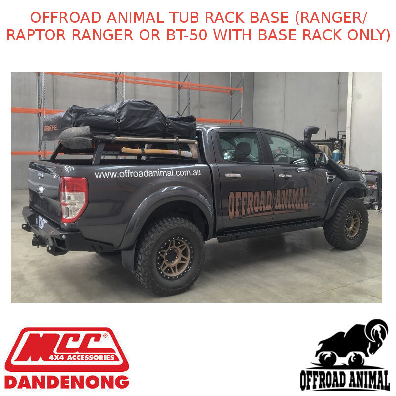 Offroad Animal Tub Rack Base - Ranger Raptor Ranger Or BT-50