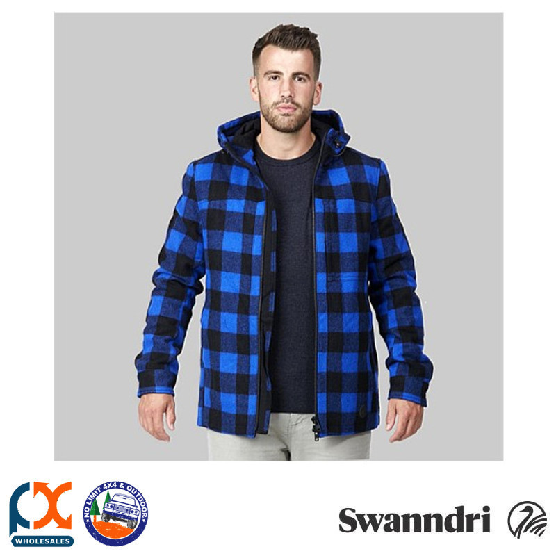 swanndri men's hudson wool hoody