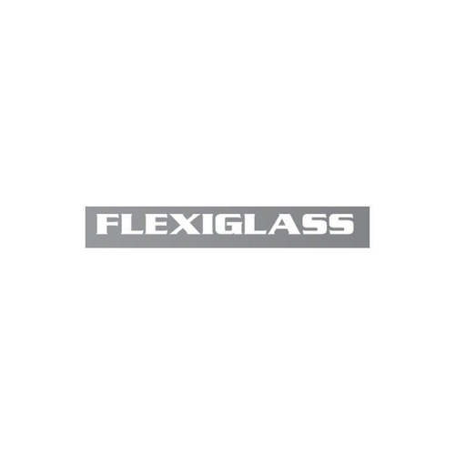 FLEXIGLASS MAZDA BT50 MY11+ DUAL CAB CHASSIS FLEXIWORK FRONT & REAR WINDOWS (AB) - AURORA BLUE