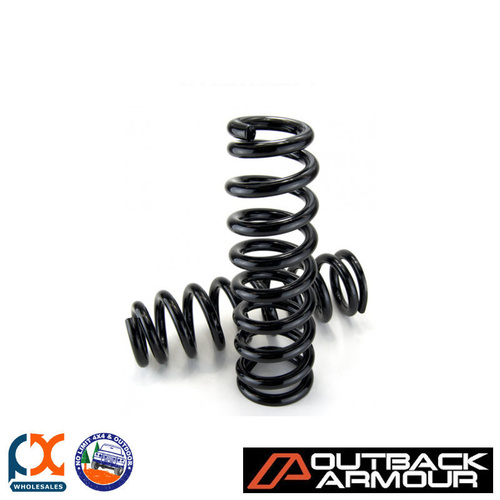 OUTBACK ARMOUR SUSPENSION KITS FRONT ADJ BYPASS-EXPEDITION FIT ISUZU MU-X 9/13 +