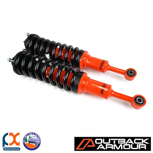 OUTBACK ARMOUR SUSPENSION KIT FRONT TRAILPAIR FITS TOYOTA FORTUNER GEN 3 15+GEN3