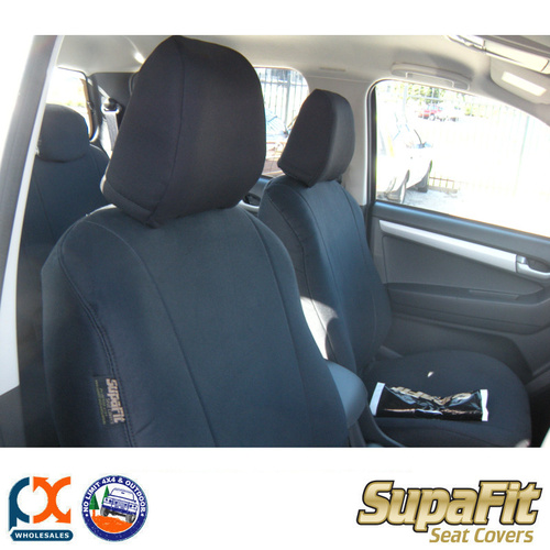 SUPAFIT CANVAS/DENIM REAR BENCH SEAT COVER FITS ISUZU D-MAX SX SC 05/12-01/18