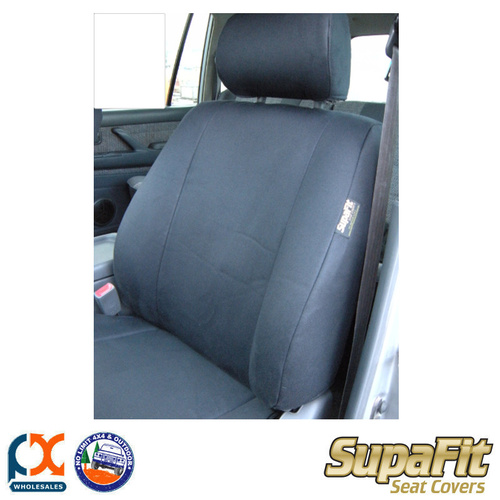 SUPAFIT CANVAS/DENIM REAR ROW SEAT COVERS FITS TOYOTA LANDCRUISER