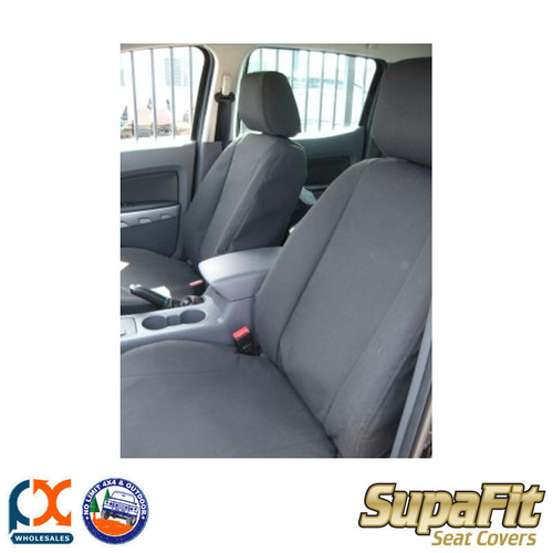 SUPAFIT CANVAS/DENIM REAR BENCH SEAT COVERS FITS MAZDA BT-50 FREESTYLE CAB 